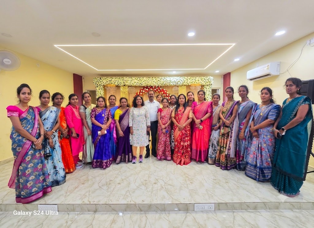 Faculty group photo at Chaitanya Bharath School